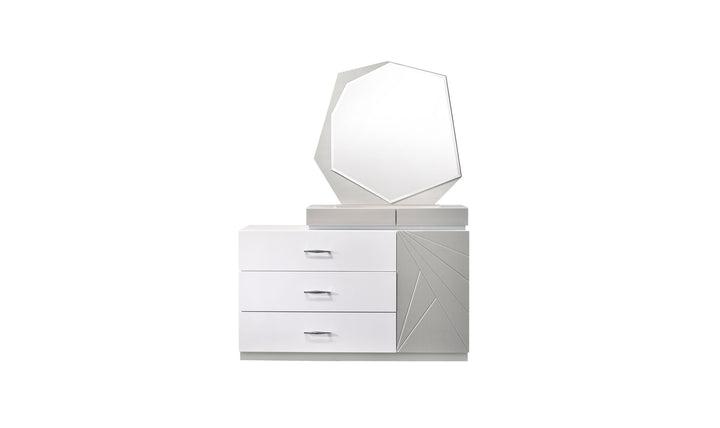 Florence Dresser with Mirror-Dressers-Jennifer Furniture