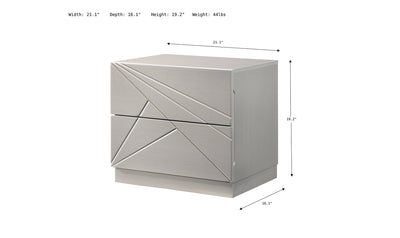 Florence Nightstand-Nightstands-Jennifer Furniture