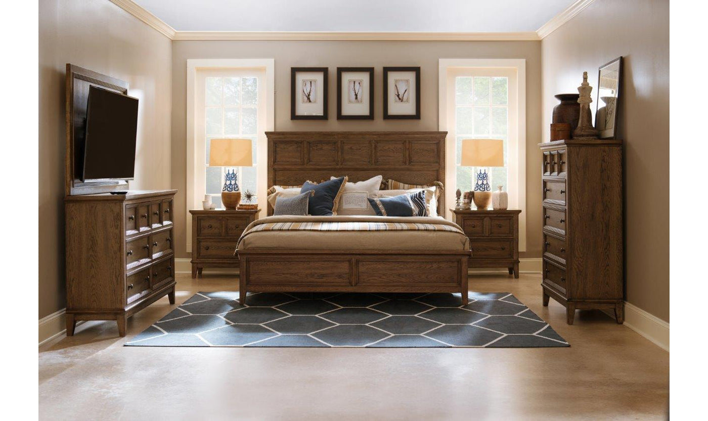 Forest Hills Panel Bed-Beds-Jennifer Furniture