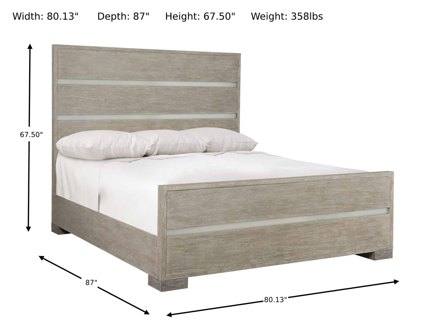 Foundations Panel Bed-Beds-Jennifer Furniture