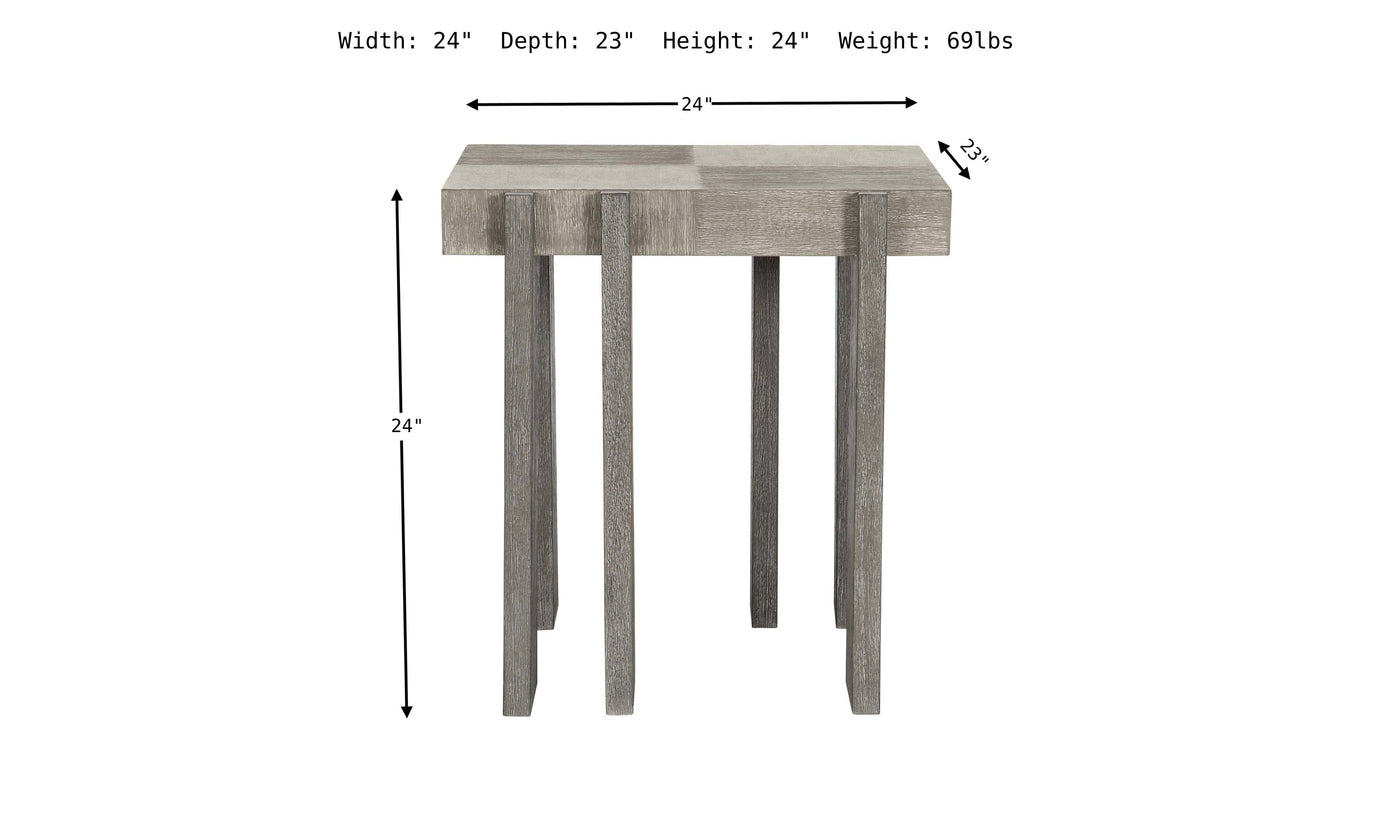 Foundations Rectangle Side Table-End Tables-Jennifer Furniture