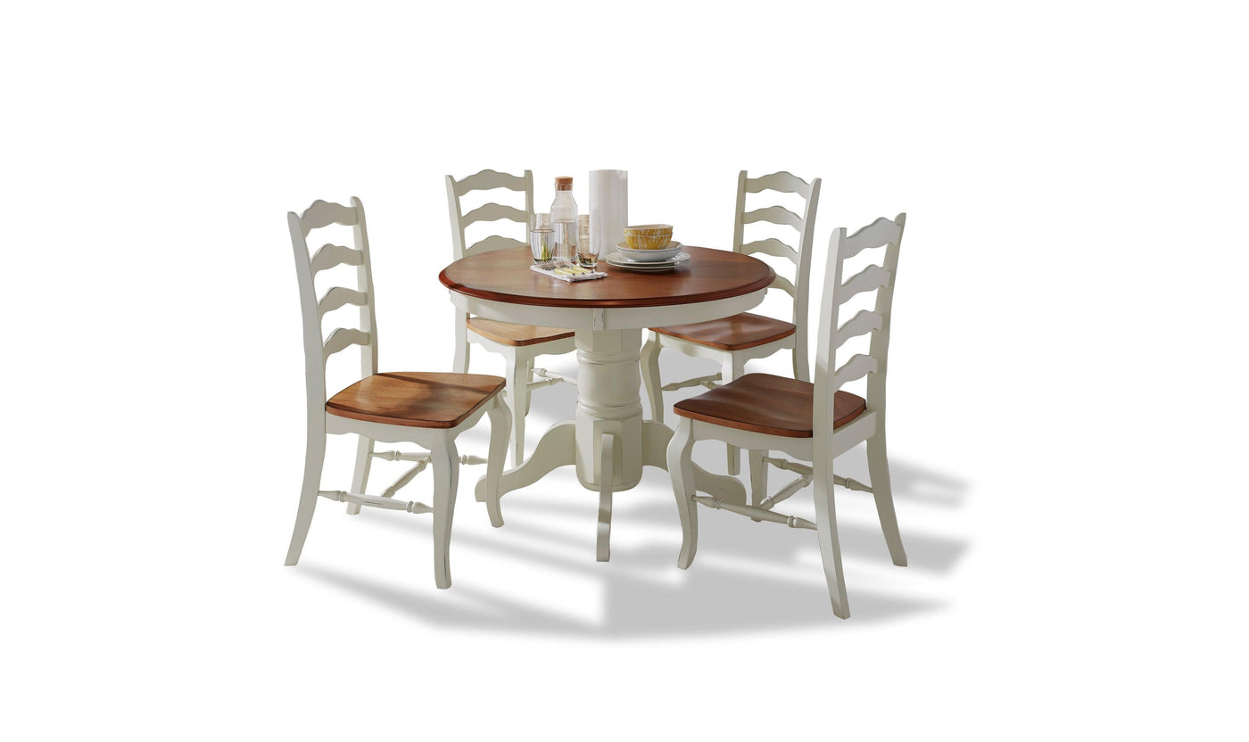 French Countryside 5 Piece Dining Set by homestyles-Dining Sets-Jennifer Furniture