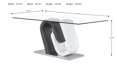 Gala Dining Table-Dining Tables-Jennifer Furniture