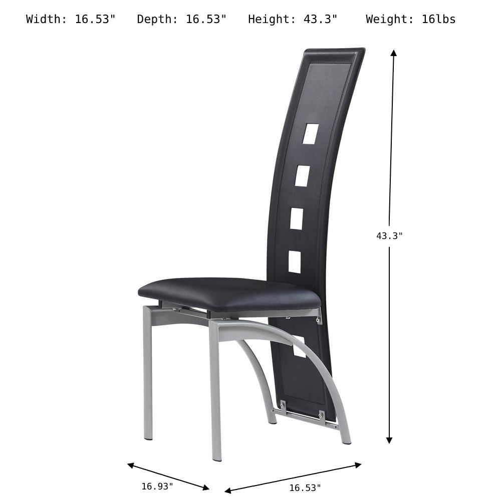 Gennadiya Dining Chair-Dining Side Chairs-Jennifer Furniture