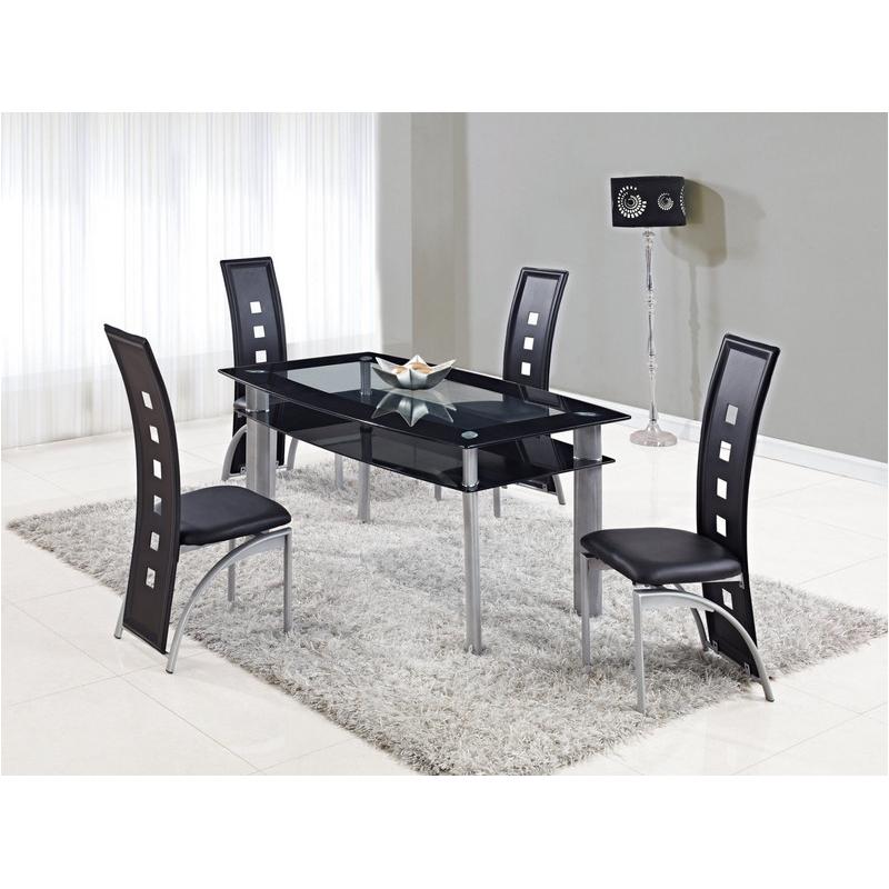 Gennadiya Dining Table Set-Dining Sets-Jennifer Furniture