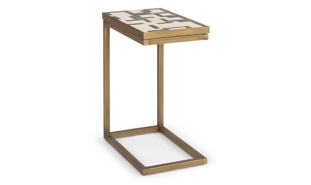 Geometric Ii Pull-up Table by homestyles-End Tables-Jennifer Furniture