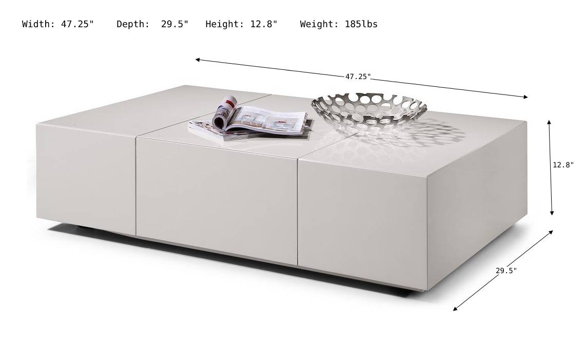 Girasol Coffee Table-Coffee Tables-Jennifer Furniture