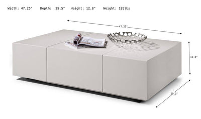 Girasol Coffee Table-Coffee Tables-Jennifer Furniture