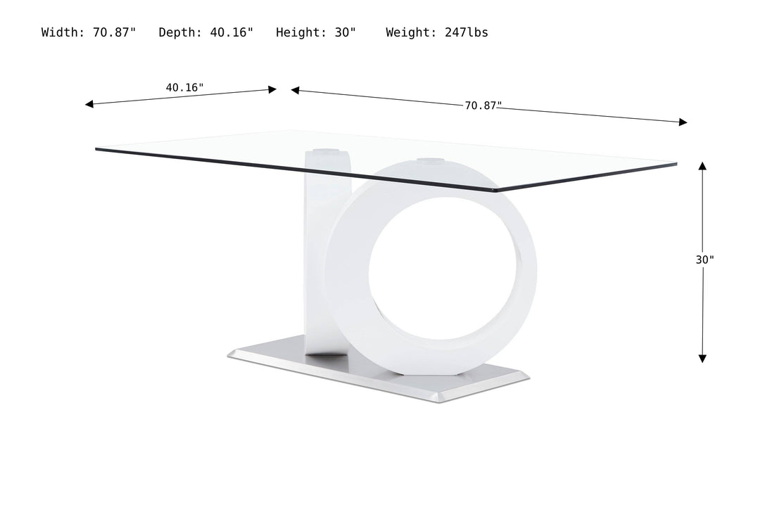 Gottlieb Dining Table-Dining Tables-Jennifer Furniture