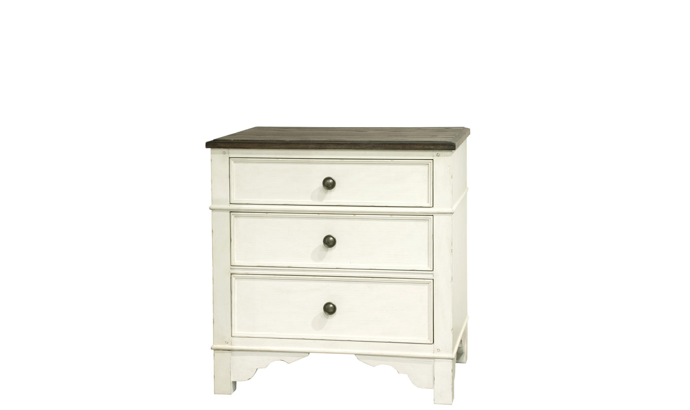 Grand Haven 3-drawer Nightstand-Nightstands-Jennifer Furniture