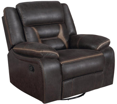 Greer Swivel Recliner-Sofa Chairs-Jennifer Furniture