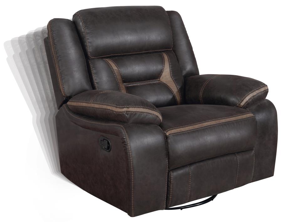 Greer Swivel Recliner-Sofa Chairs-Jennifer Furniture