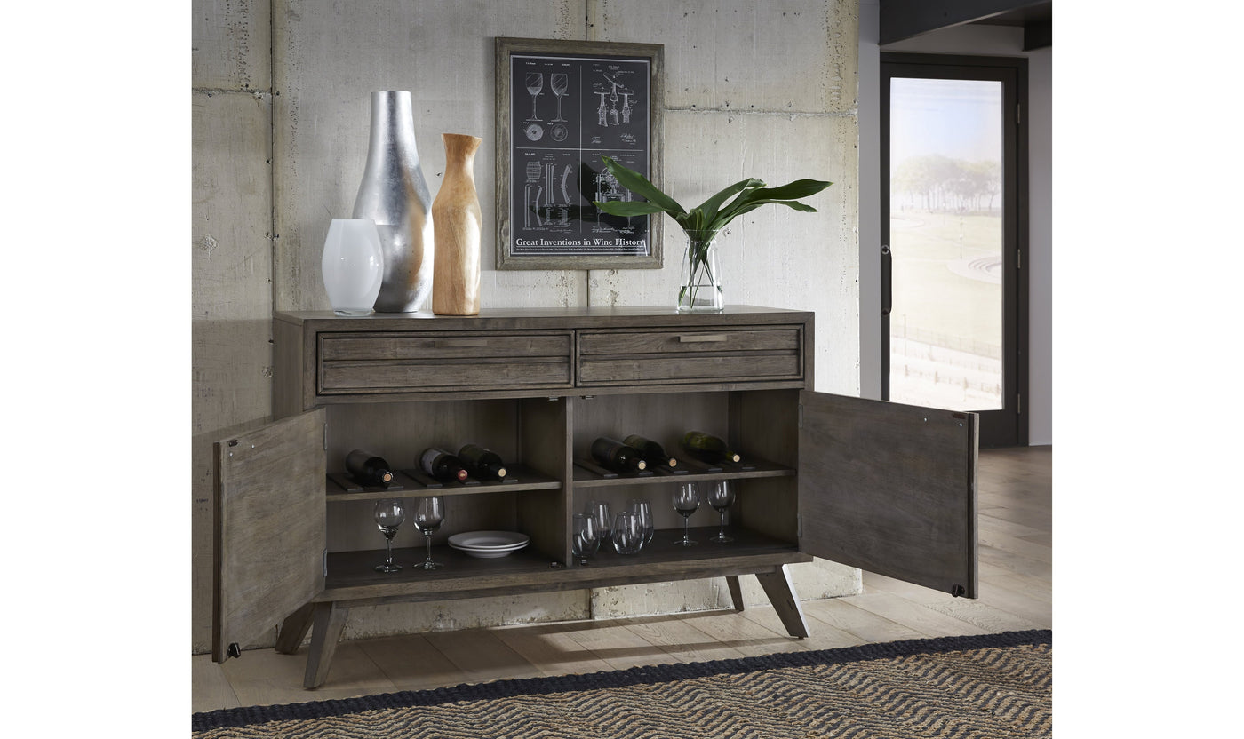 Greystone Credenza-Buffets-Jennifer Furniture