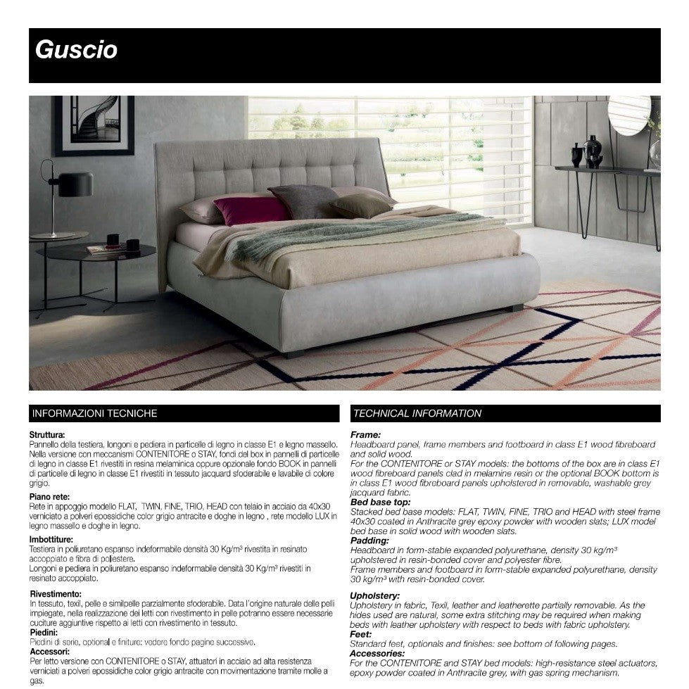 Guscio Storage Bed-Beds-Jennifer Furniture