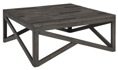 Haroflyn Square Cocktail Table-Coffee Tables-Jennifer Furniture