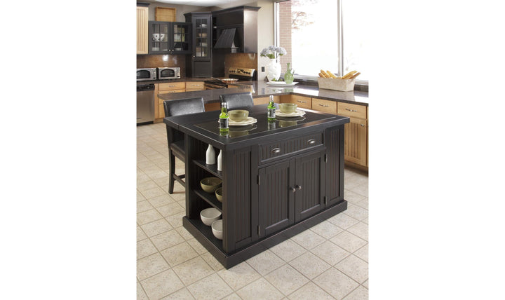 Hartford 3 Piece Kitchen Island Set 5 by homestyles-Cabinets-Jennifer Furniture