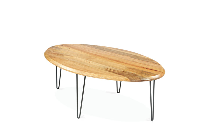 Helena Oval Cocktail Table-Coffee Tables-Jennifer Furniture