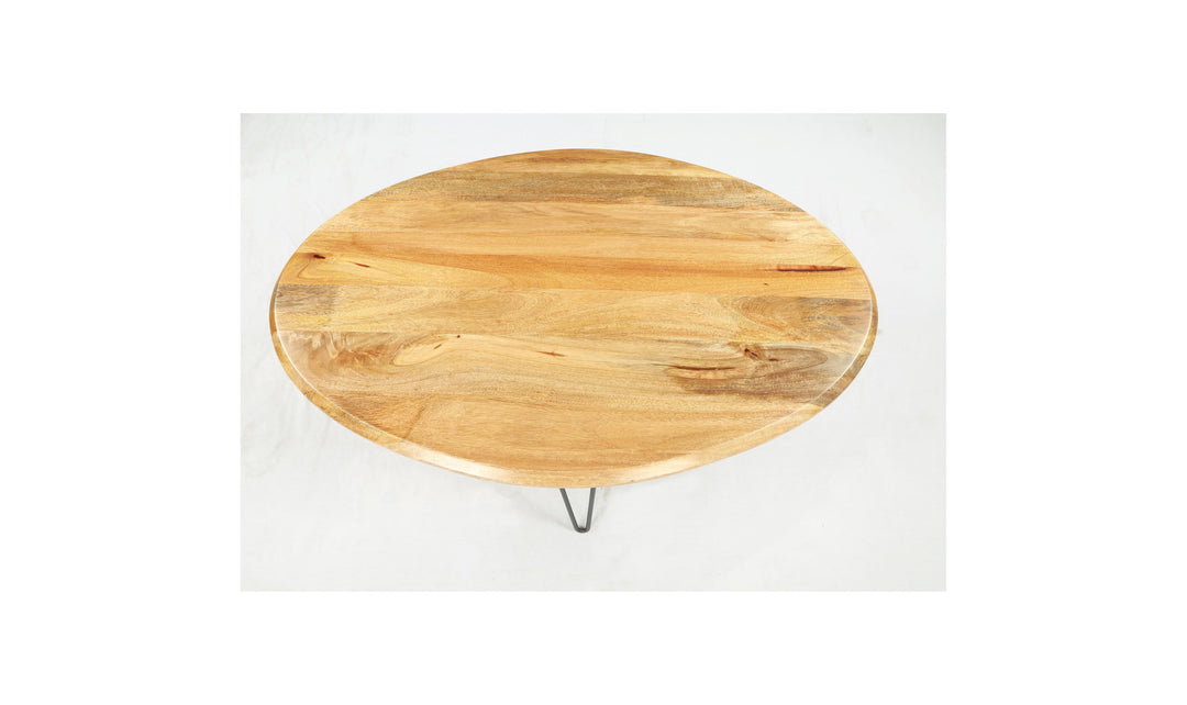 Helena Oval Cocktail Table-Coffee Tables-Jennifer Furniture