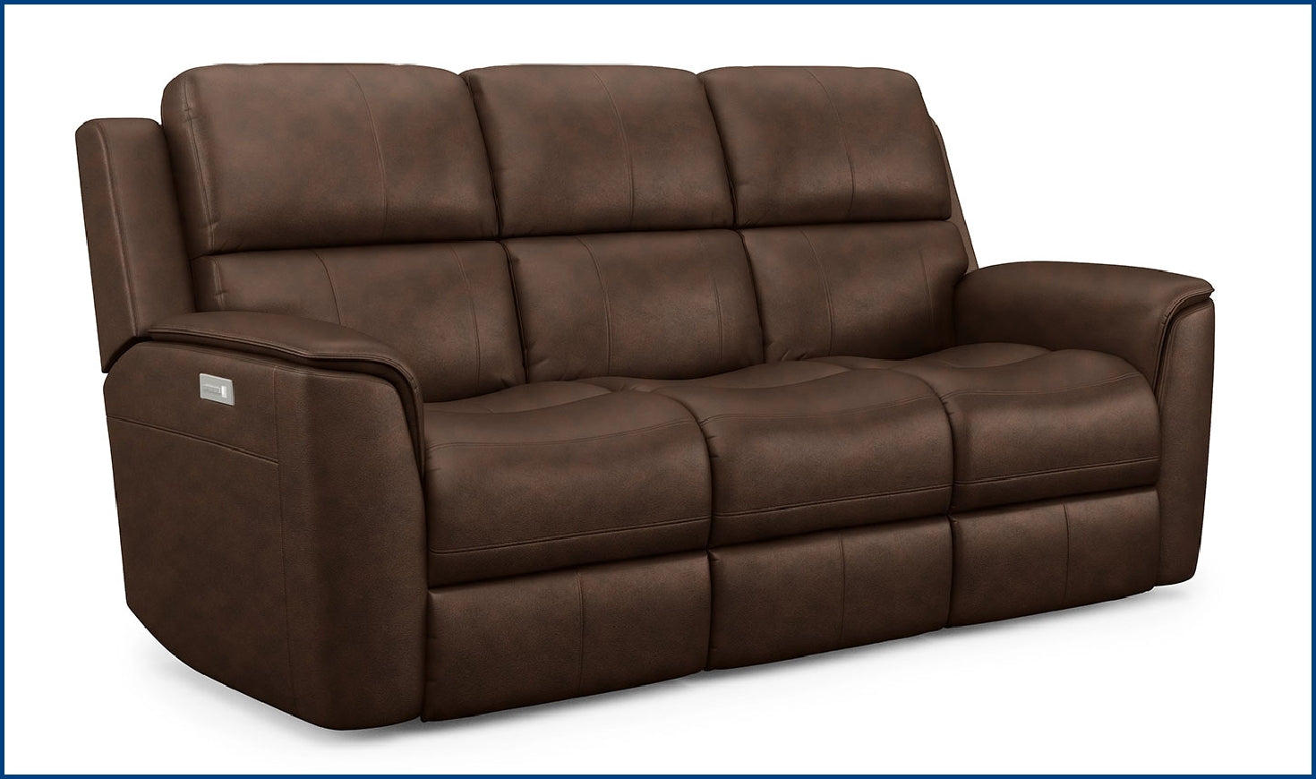 Buy Flexsteel Henry Leather Power Recliner Living Room Set Online