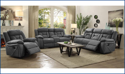 Higgins Glider Recliner-Recliner Chairs-Jennifer Furniture