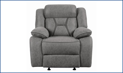 Higgins Glider Recliner-Recliner Chairs-Jennifer Furniture