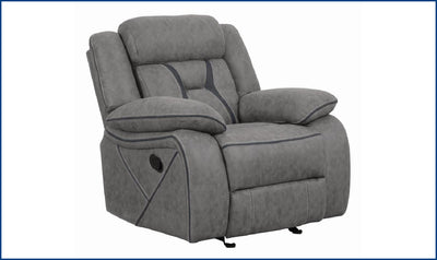 Higgins Glider Recliner-Recliner Chairs-Jennifer Furniture