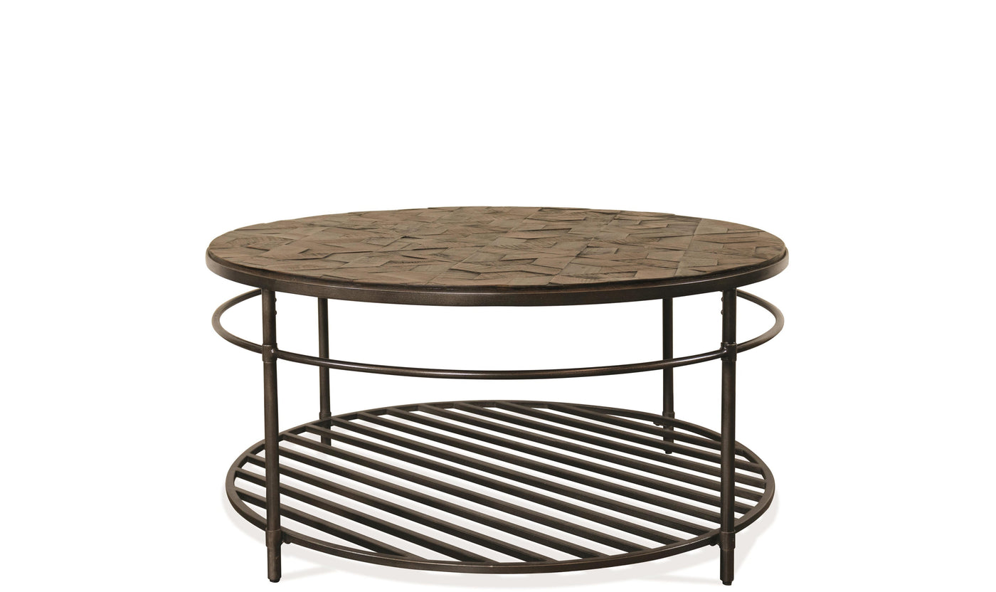 Hillcrest Round Cocktail Table-Coffee Tables-Jennifer Furniture
