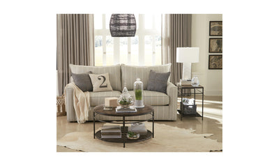 Hillcrest Round Cocktail Table-Coffee Tables-Jennifer Furniture