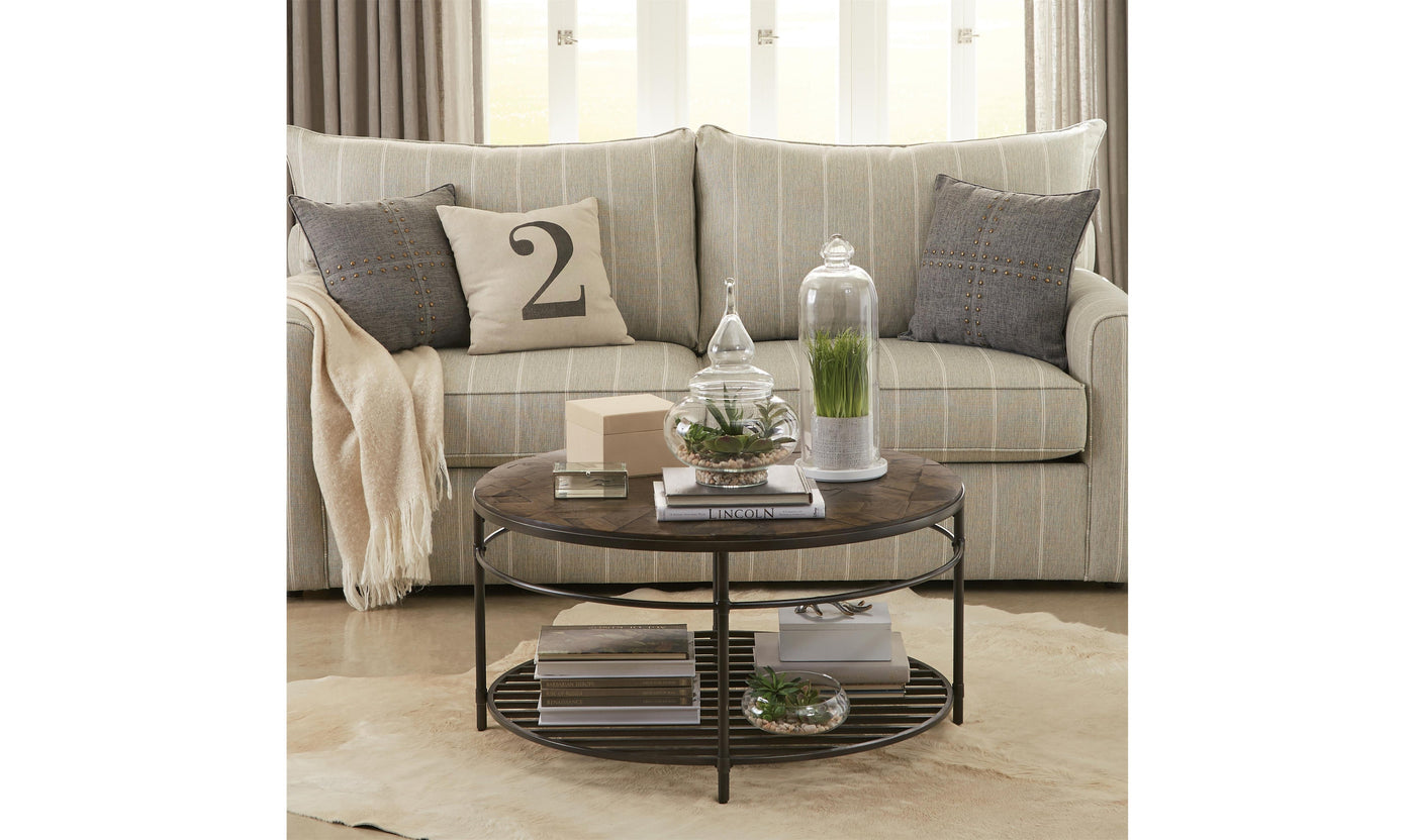 Hillcrest Round Cocktail Table-Coffee Tables-Jennifer Furniture