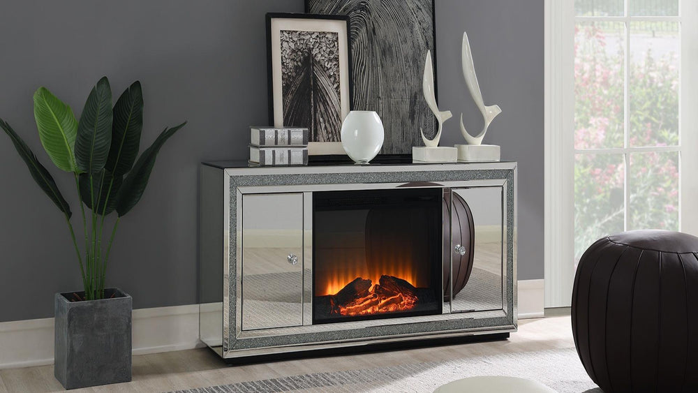 Hollywood Glam Fireplace-Jennifer Furniture