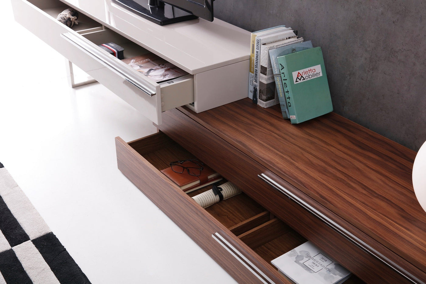 Hudson TV Base-Entertainment Centers & Tv Stands-Jennifer Furniture