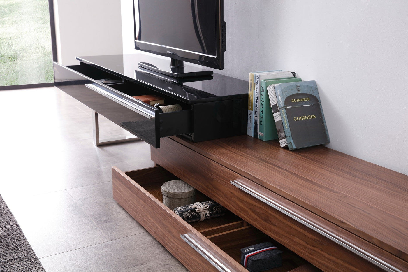 Hudson TV Base-Entertainment Centers & Tv Stands-Jennifer Furniture