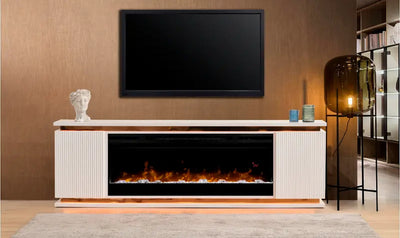 Lianna Electric TV Console with Adjustable Thermostat