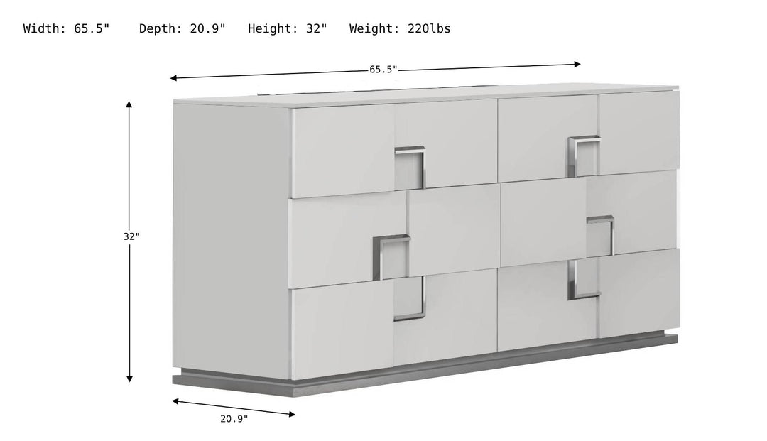 Infinity Premium Dresser-Dressers-Jennifer Furniture