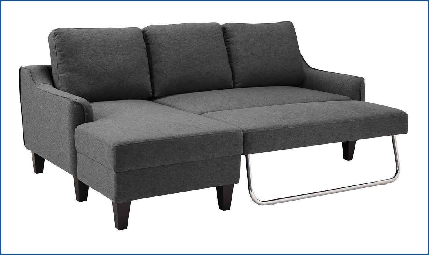 Jarreau Morrisette Sleeper Sofa Chaise-Sofa Chaises-Jennifer Furniture