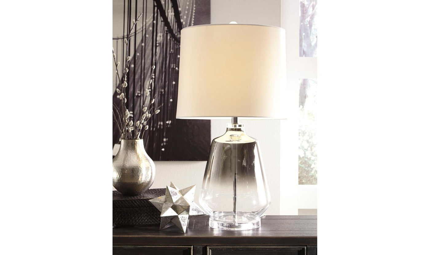 Jaslyn Glass Table Lamp-Table Lamps-Jennifer Furniture