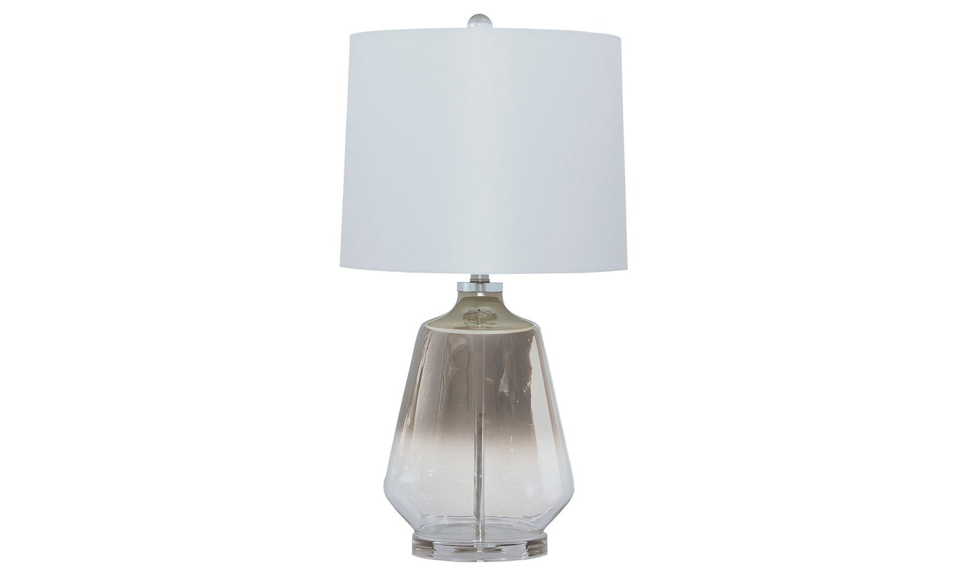 Jaslyn Glass Table Lamp-Table Lamps-Jennifer Furniture