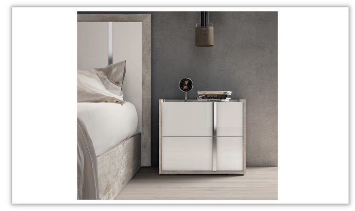 Treviso Night Stand-Nightstands-Jennifer Furniture