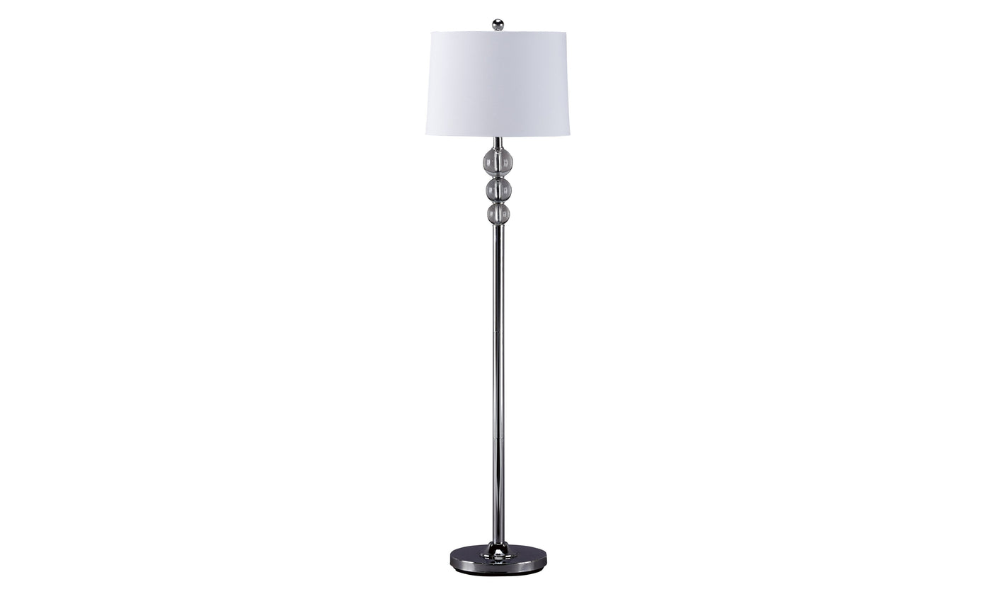 Joaquin Crystal Floor Lamp (1/CN)-Floor Lamps-Jennifer Furniture