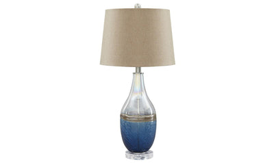 Johana Glass Table Lamp (1/CN)-Table Lamps-Jennifer Furniture