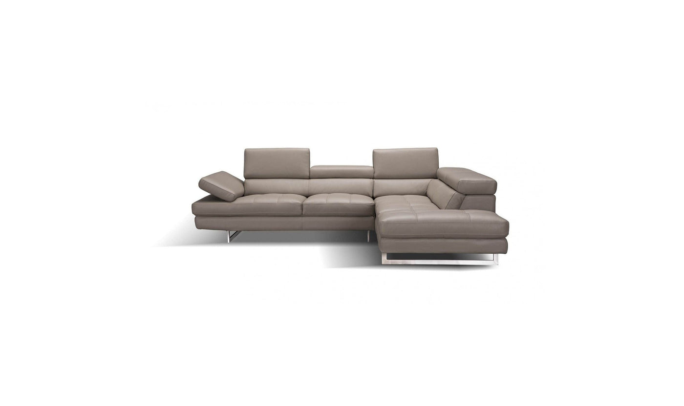 Kasuka Italian Leather Sectional Sofa-Sectional Sofas-Jennifer Furniture