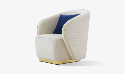 Kingfisher sapphire chair-Accent Chairs-Jennifer Furniture
