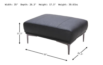 Knight Ottoman-Ottomans-Jennifer Furniture