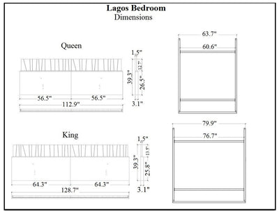 Lagos Bed-Beds-Jennifer Furniture