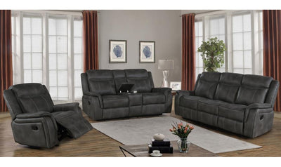 Lawrence Motion Loveseat-Loveseats-Jennifer Furniture