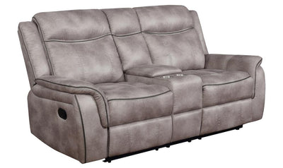 Lawrence Motion Loveseat-Loveseats-Jennifer Furniture