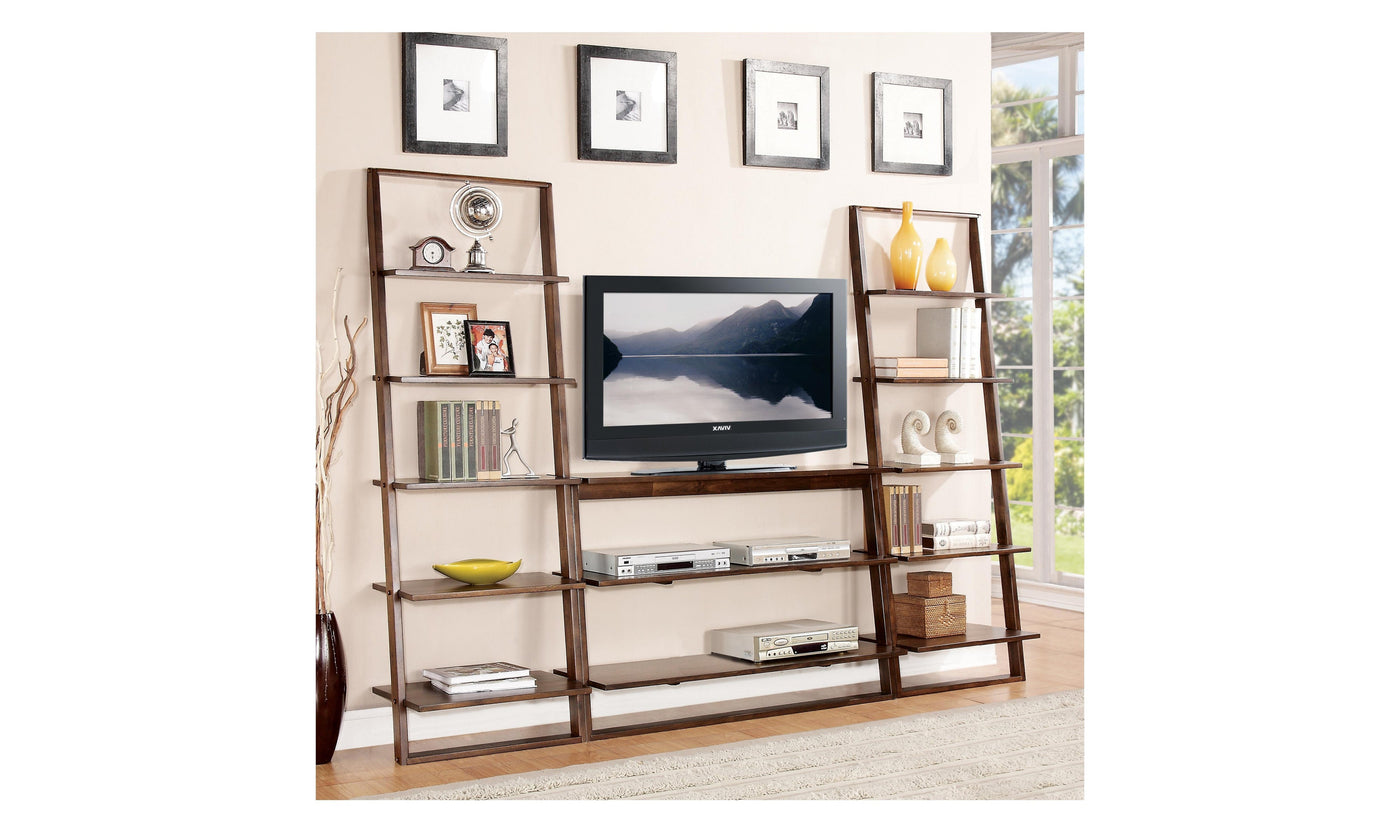 Lean Living Leaning Bookcase Five shelves-Bookcases-Jennifer Furniture
