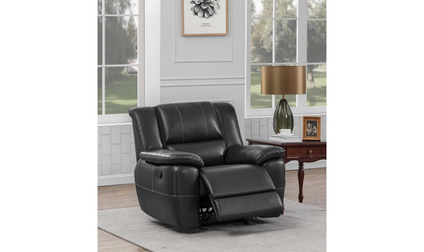 Lee Rolled Back Glider Recliner-Recliner Chairs-Jennifer Furniture