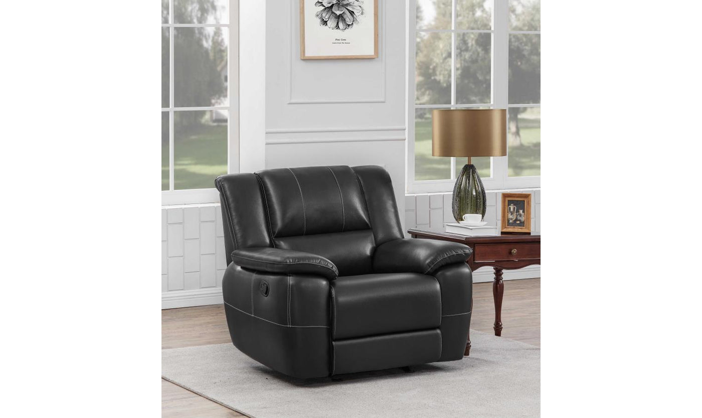 Lee Rolled Back Glider Recliner-Recliner Chairs-Jennifer Furniture