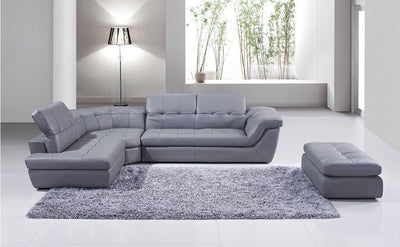 Legend Italian Leather Ottoman-Ottomans-Jennifer Furniture